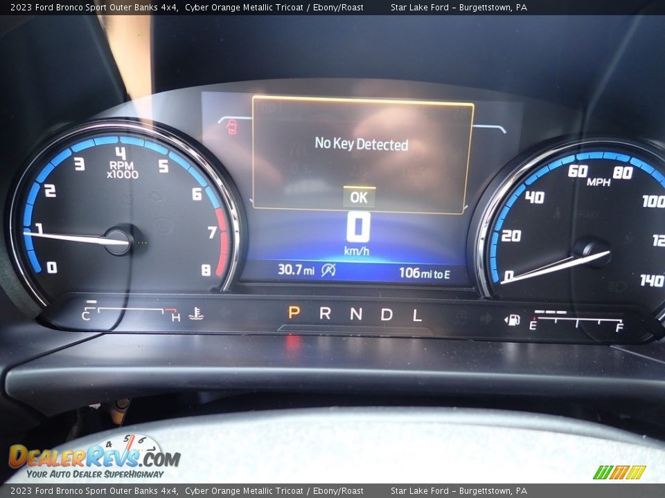 2023 Ford Bronco Sport Outer Banks 4x4 Gauges Photo #14