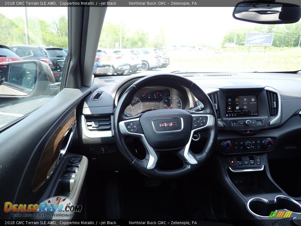 2018 GMC Terrain SLE AWD Coppertino Metallic / ­Jet Black Photo #19