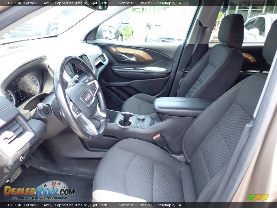 Front Seat of 2018 GMC Terrain SLE AWD Photo #20