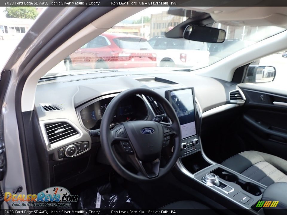 2023 Ford Edge SE AWD Iconic Silver Metallic / Ebony Photo #14
