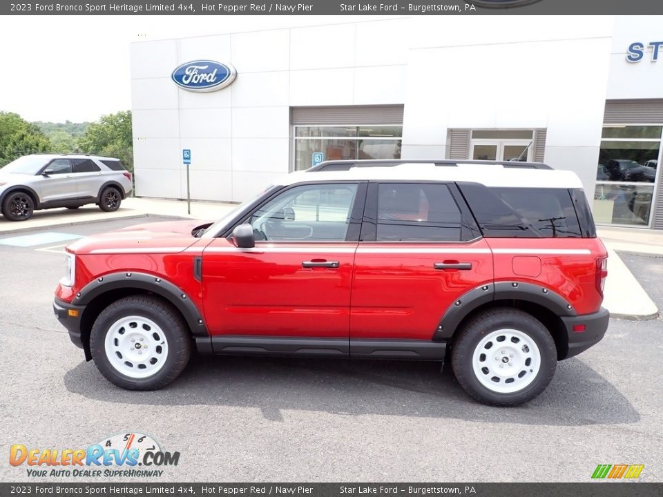 Hot Pepper Red 2023 Ford Bronco Sport Heritage Limited 4x4 Photo #2