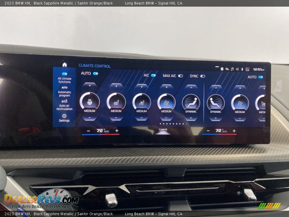 Controls of 2023 BMW XM  Photo #21