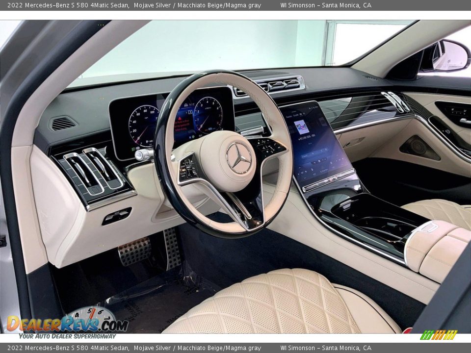 Front Seat of 2022 Mercedes-Benz S 580 4Matic Sedan Photo #14