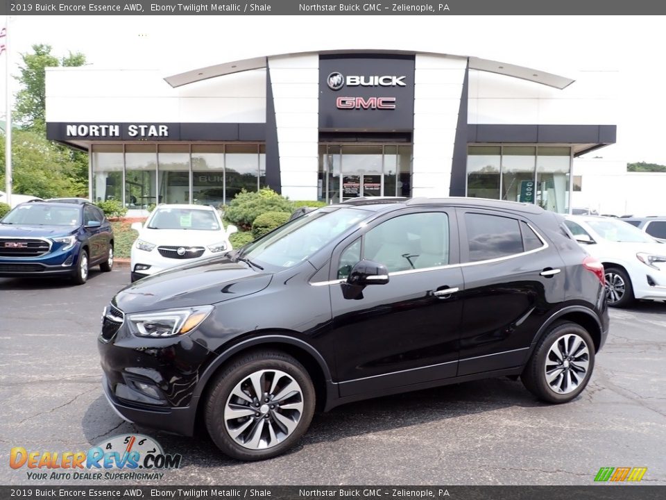 2019 Buick Encore Essence AWD Ebony Twilight Metallic / Shale Photo #1