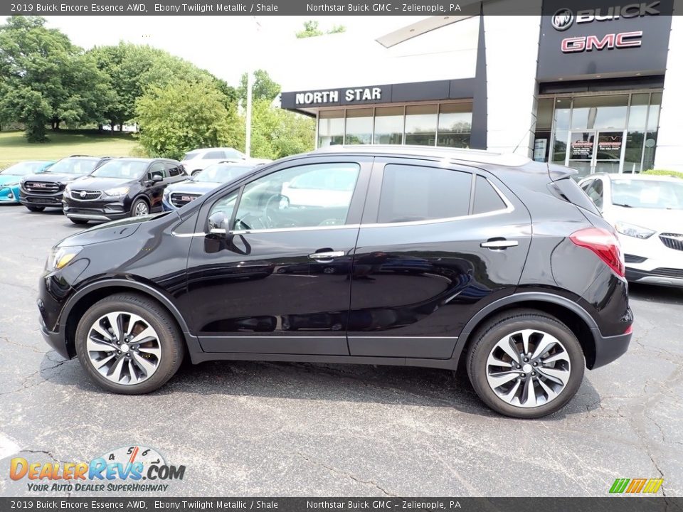 2019 Buick Encore Essence AWD Ebony Twilight Metallic / Shale Photo #2