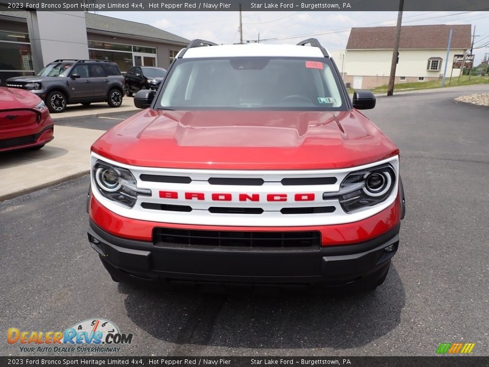 Hot Pepper Red 2023 Ford Bronco Sport Heritage Limited 4x4 Photo #8