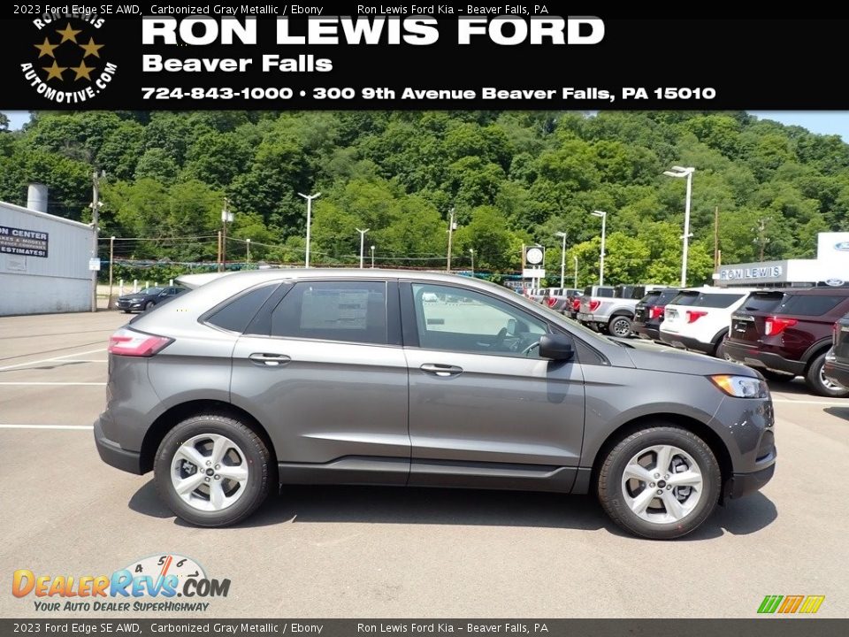 2023 Ford Edge SE AWD Carbonized Gray Metallic / Ebony Photo #1