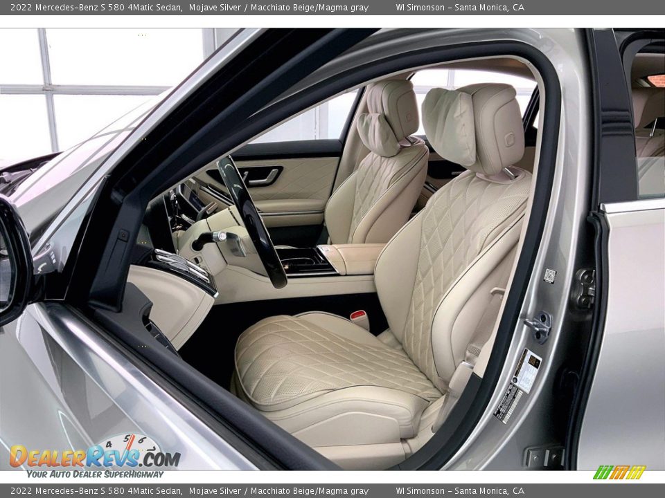 Front Seat of 2022 Mercedes-Benz S 580 4Matic Sedan Photo #18