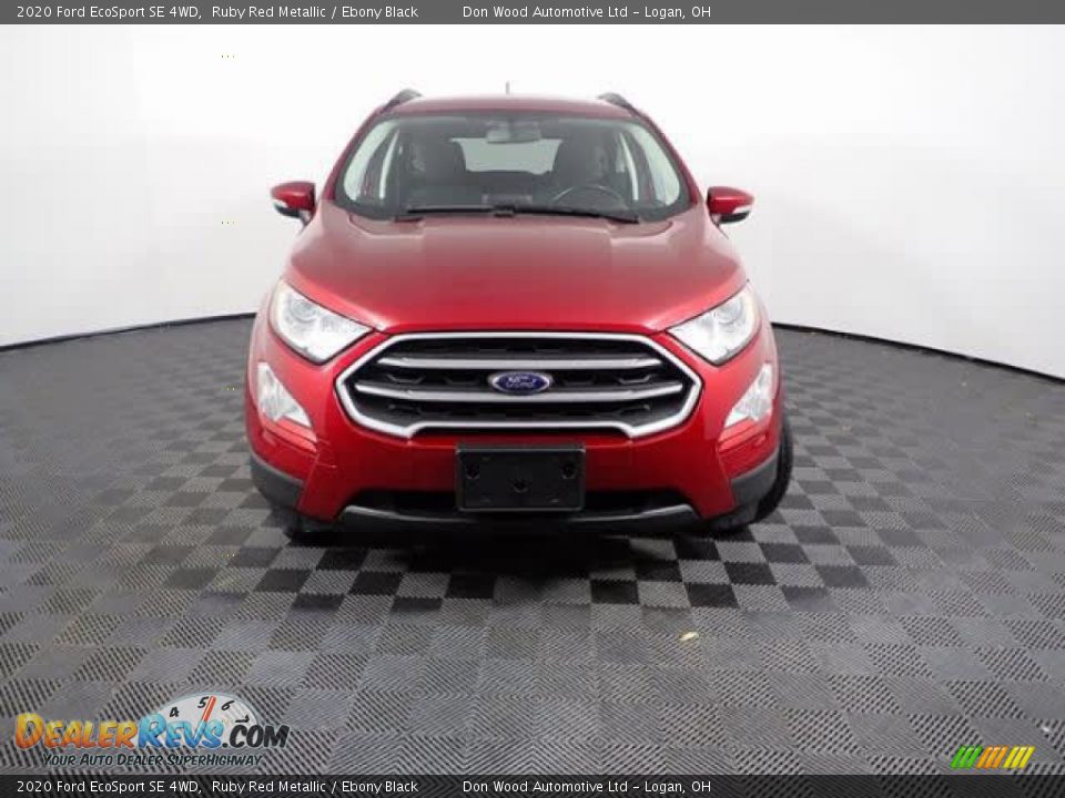 2020 Ford EcoSport SE 4WD Ruby Red Metallic / Ebony Black Photo #5