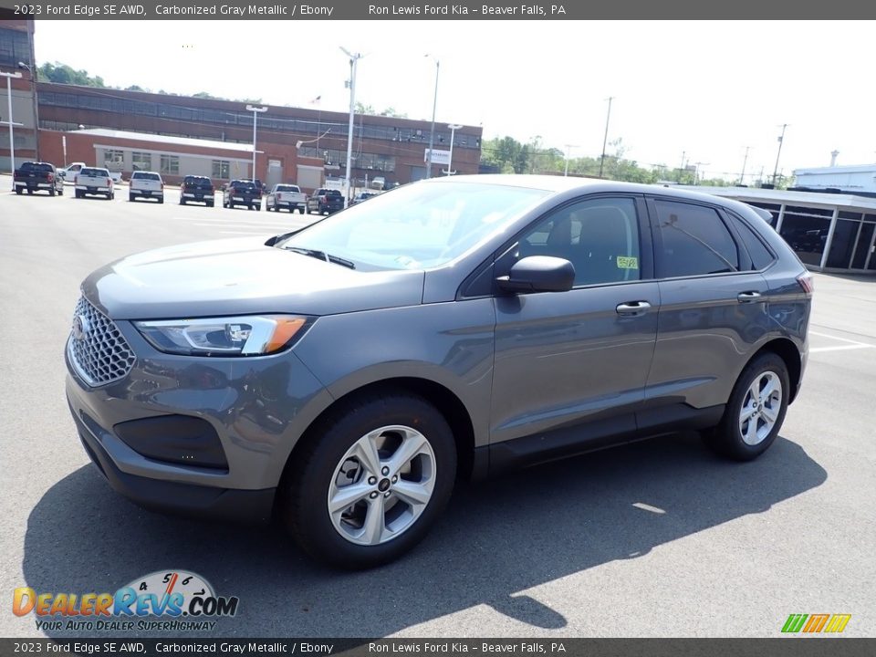 2023 Ford Edge SE AWD Carbonized Gray Metallic / Ebony Photo #4