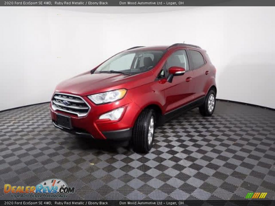 2020 Ford EcoSport SE 4WD Ruby Red Metallic / Ebony Black Photo #6