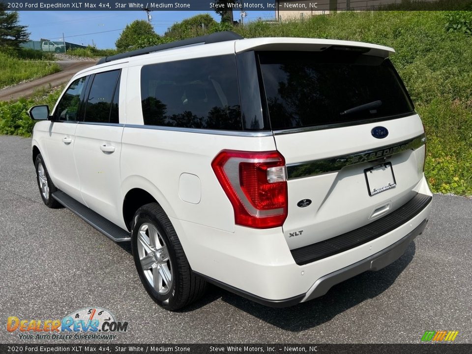 2020 Ford Expedition XLT Max 4x4 Star White / Medium Stone Photo #8