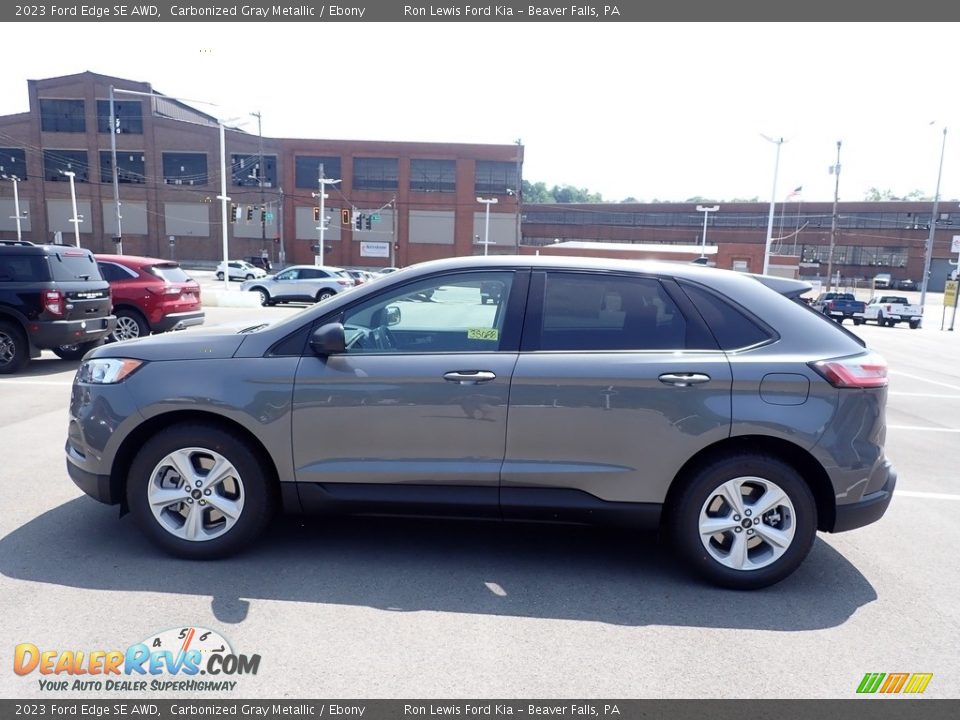 Carbonized Gray Metallic 2023 Ford Edge SE AWD Photo #5