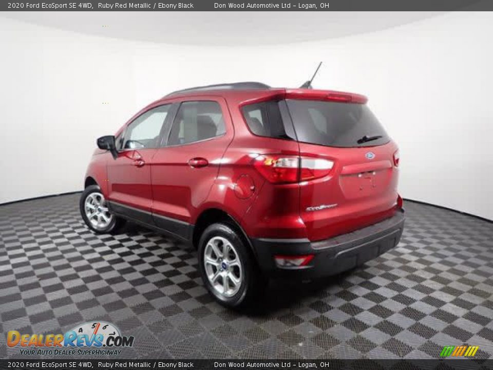 2020 Ford EcoSport SE 4WD Ruby Red Metallic / Ebony Black Photo #7