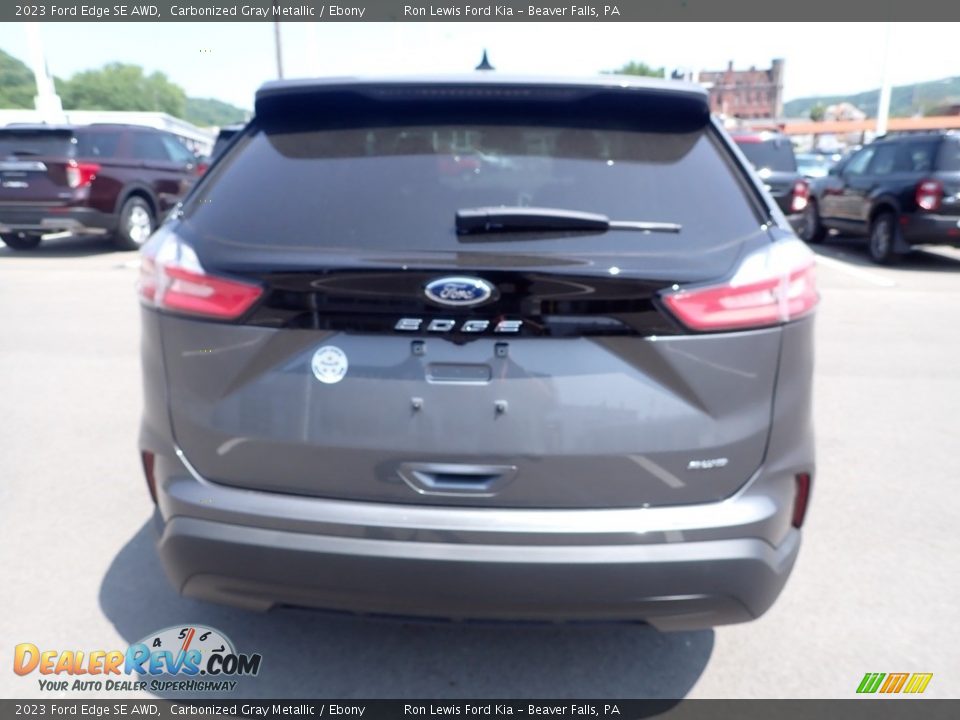 2023 Ford Edge SE AWD Carbonized Gray Metallic / Ebony Photo #7