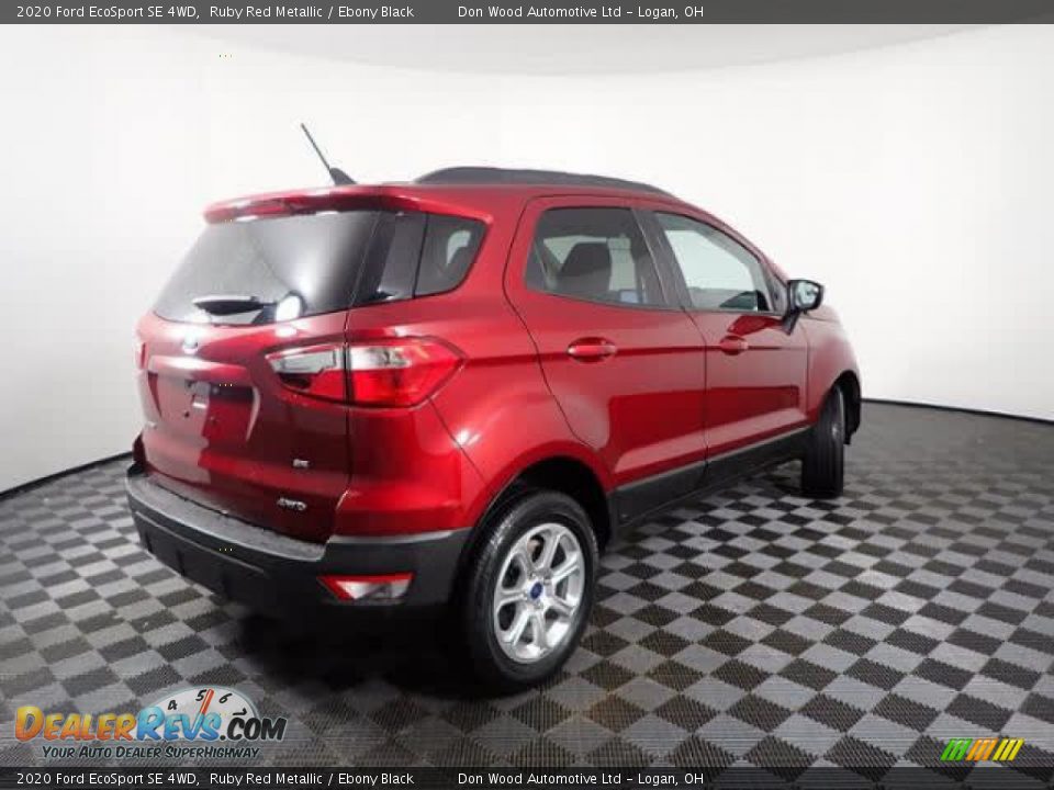 2020 Ford EcoSport SE 4WD Ruby Red Metallic / Ebony Black Photo #9