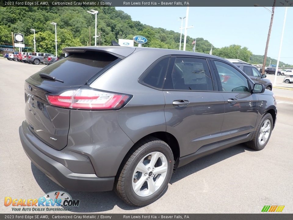2023 Ford Edge SE AWD Carbonized Gray Metallic / Ebony Photo #8