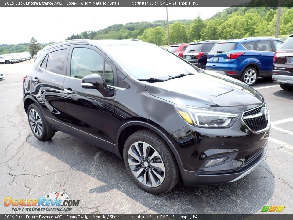 2019 Buick Encore Essence AWD Ebony Twilight Metallic / Shale Photo #9