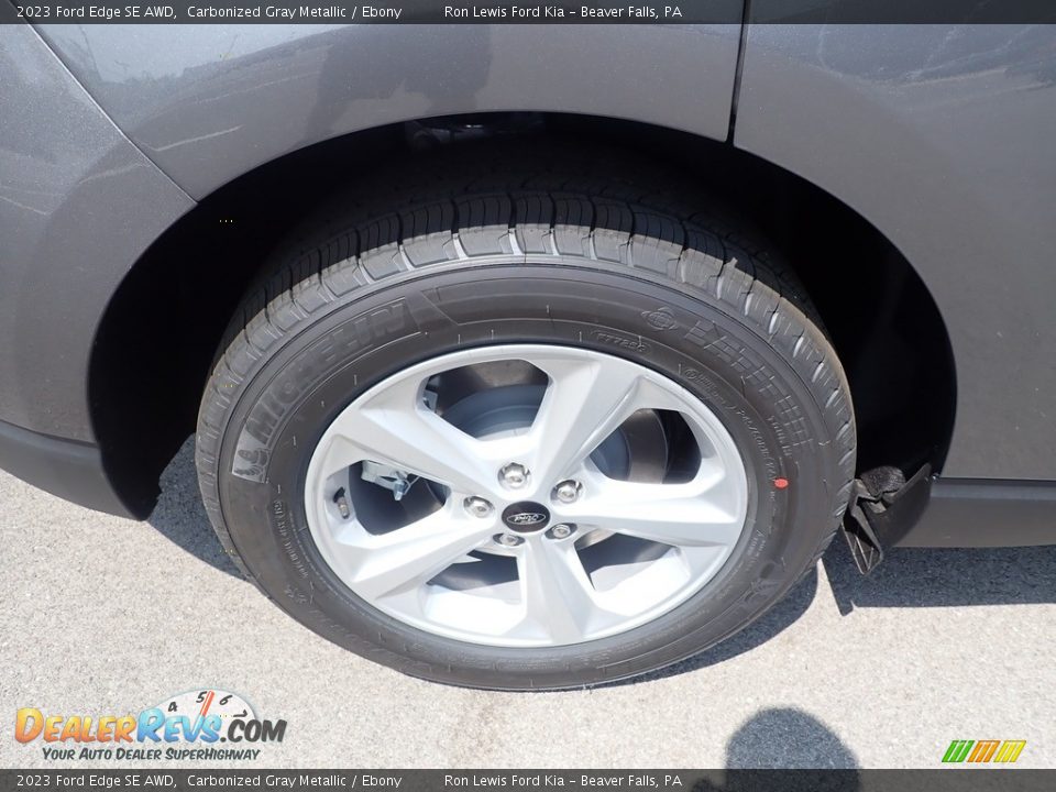 2023 Ford Edge SE AWD Carbonized Gray Metallic / Ebony Photo #9