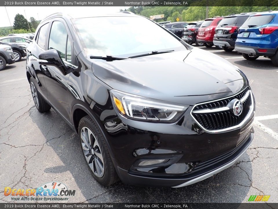 2019 Buick Encore Essence AWD Ebony Twilight Metallic / Shale Photo #10