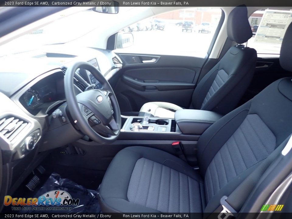 2023 Ford Edge SE AWD Carbonized Gray Metallic / Ebony Photo #12