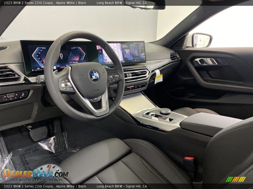 Black Interior - 2023 BMW 2 Series 230i Coupe Photo #12