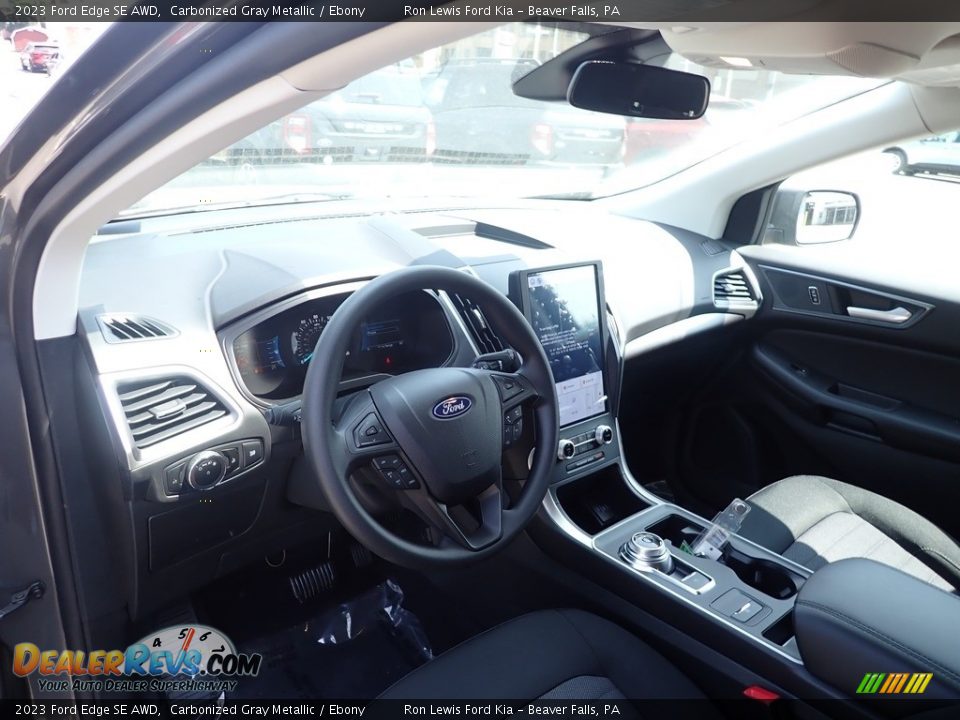2023 Ford Edge SE AWD Carbonized Gray Metallic / Ebony Photo #13