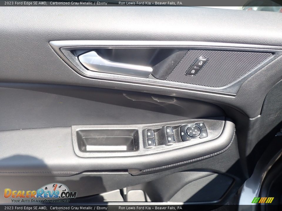 2023 Ford Edge SE AWD Carbonized Gray Metallic / Ebony Photo #14