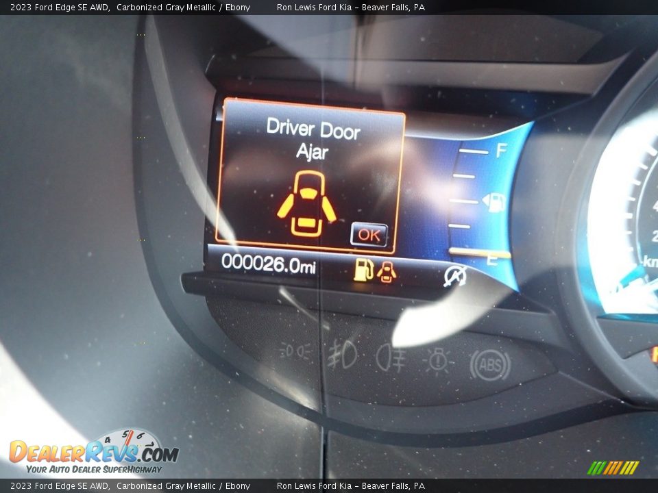 2023 Ford Edge SE AWD Carbonized Gray Metallic / Ebony Photo #17