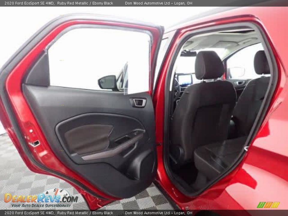 2020 Ford EcoSport SE 4WD Ruby Red Metallic / Ebony Black Photo #21