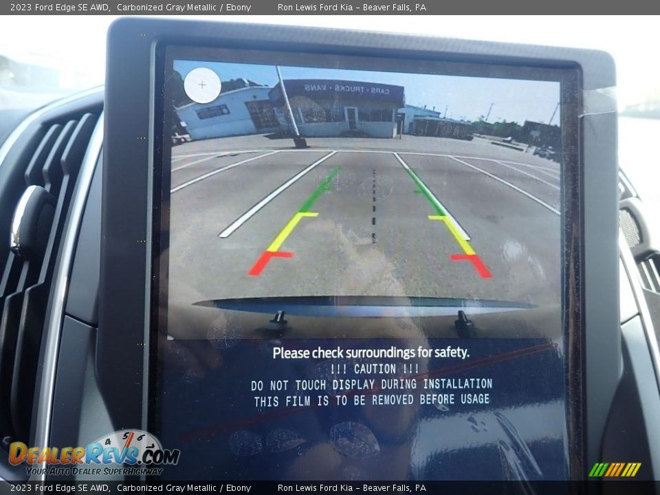 2023 Ford Edge SE AWD Carbonized Gray Metallic / Ebony Photo #18