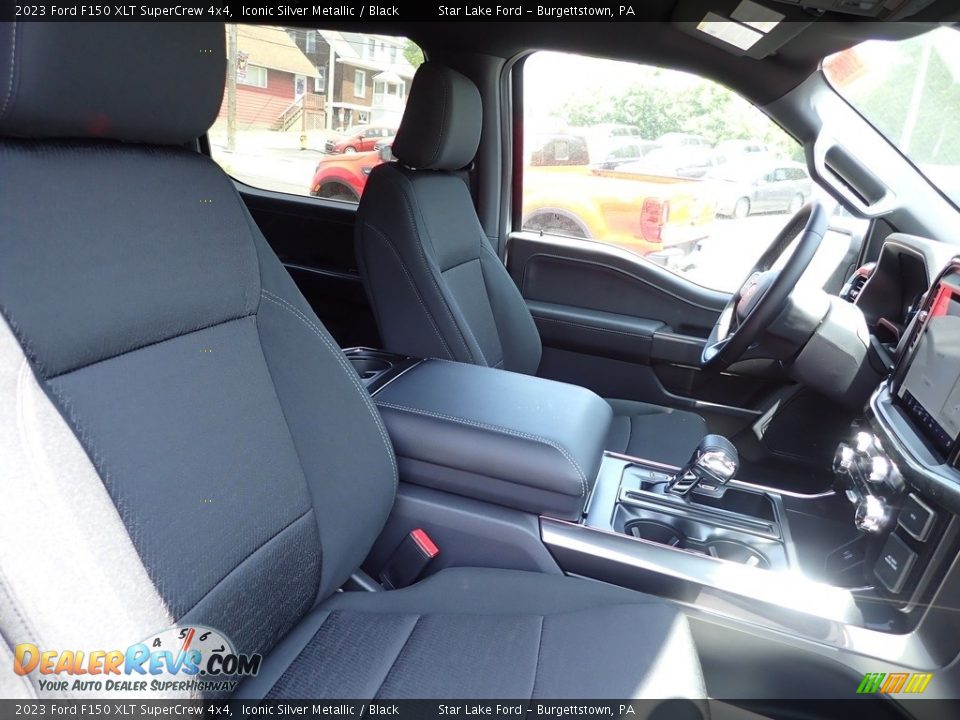 Front Seat of 2023 Ford F150 XLT SuperCrew 4x4 Photo #8