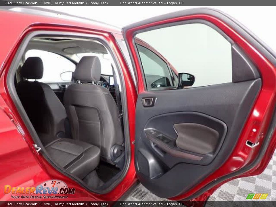 2020 Ford EcoSport SE 4WD Ruby Red Metallic / Ebony Black Photo #28