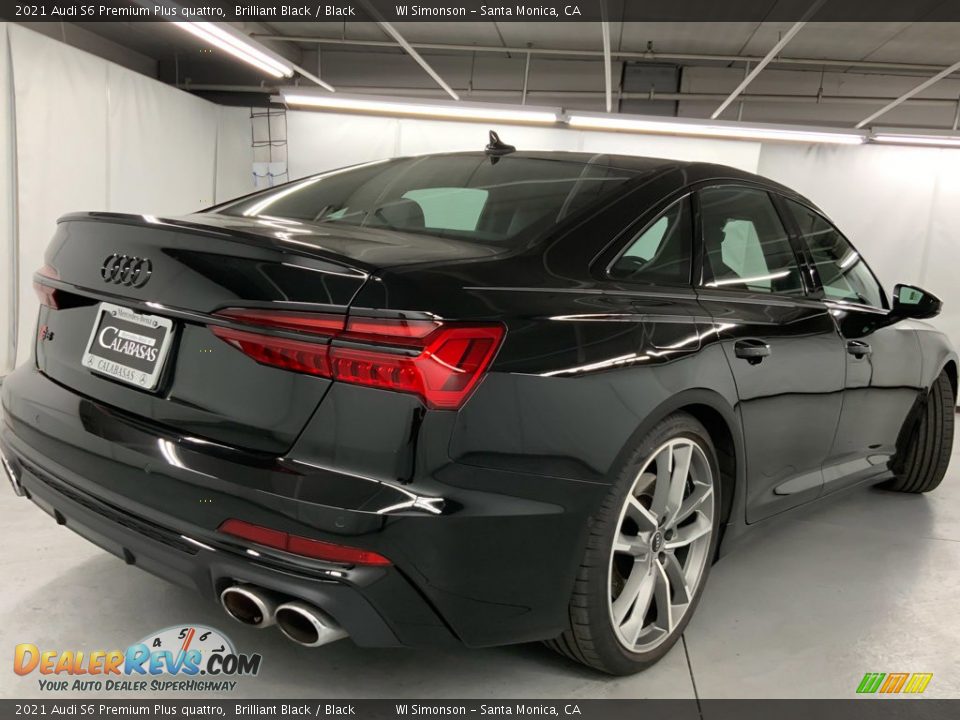 2021 Audi S6 Premium Plus quattro Brilliant Black / Black Photo #5