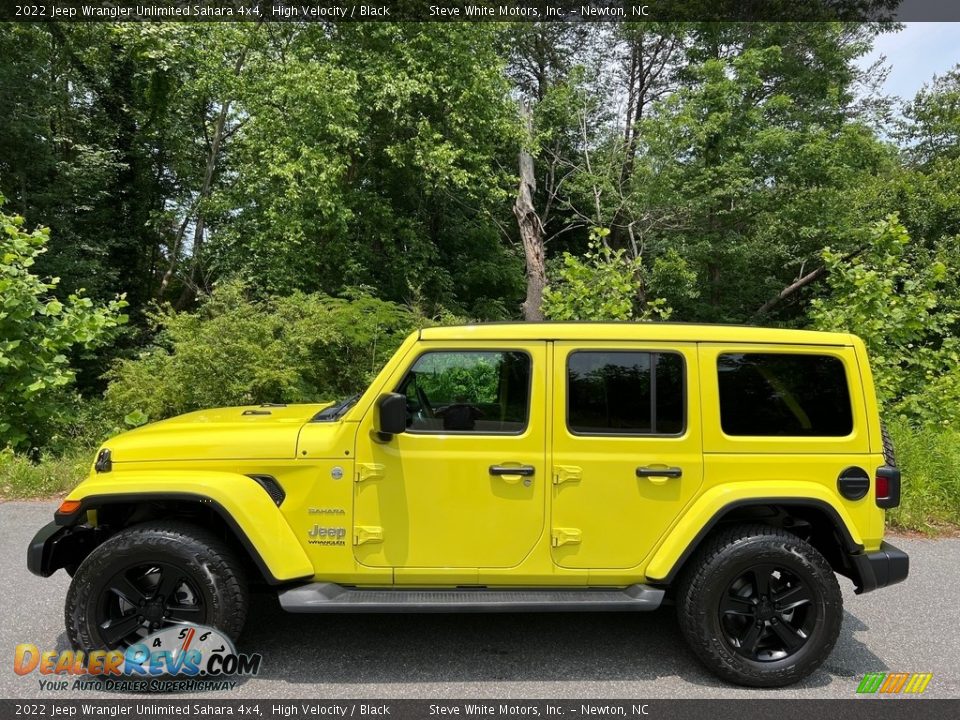 High Velocity 2022 Jeep Wrangler Unlimited Sahara 4x4 Photo #1