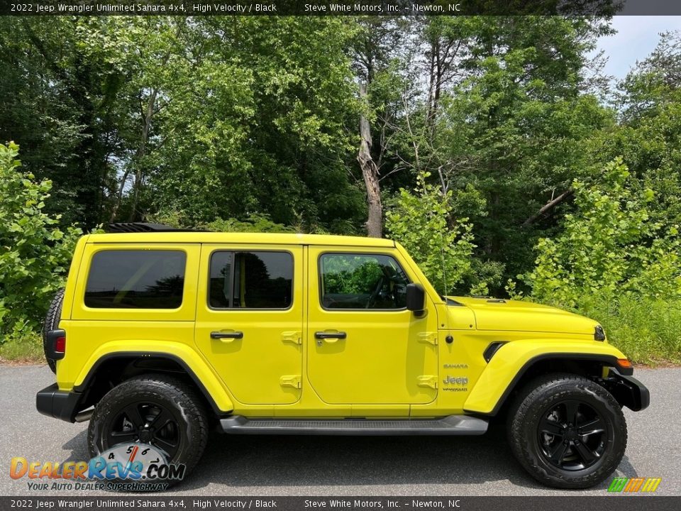 High Velocity 2022 Jeep Wrangler Unlimited Sahara 4x4 Photo #5