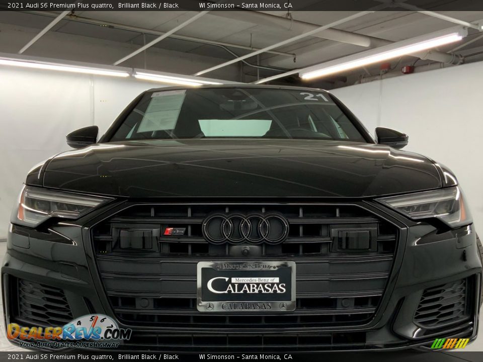 2021 Audi S6 Premium Plus quattro Brilliant Black / Black Photo #16