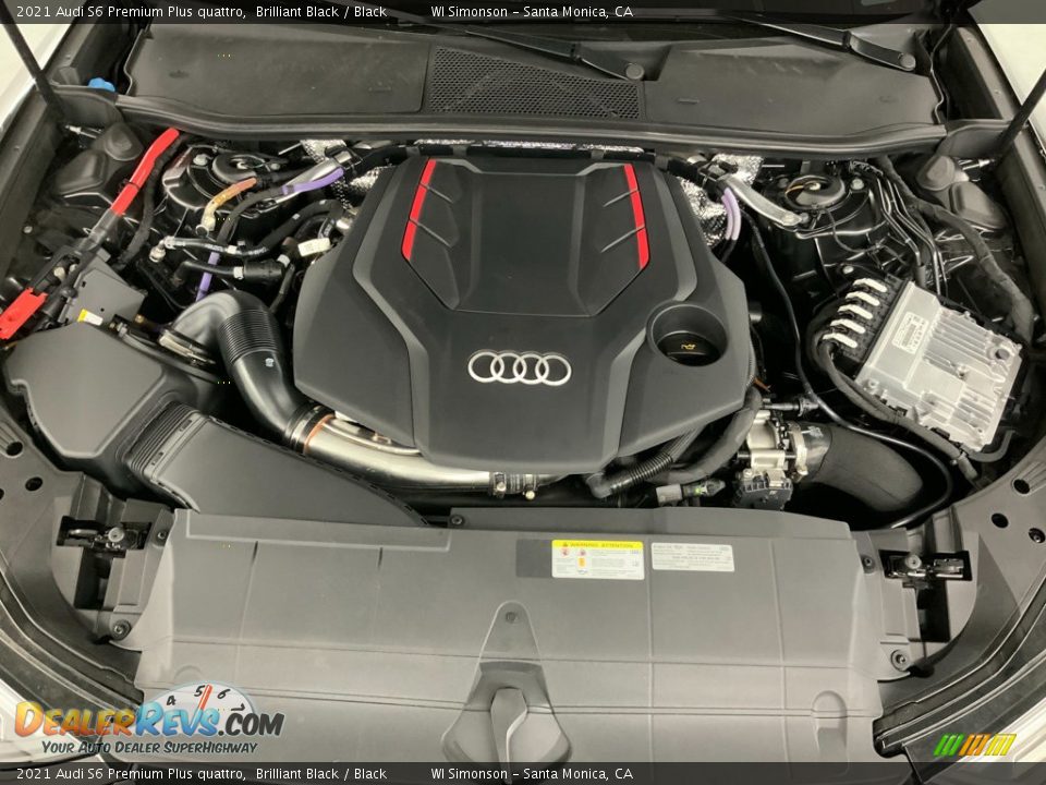 2021 Audi S6 Premium Plus quattro 2.9 Liter Twin-Turbocharged DOHC 24-Valve VVT V6 Engine Photo #18