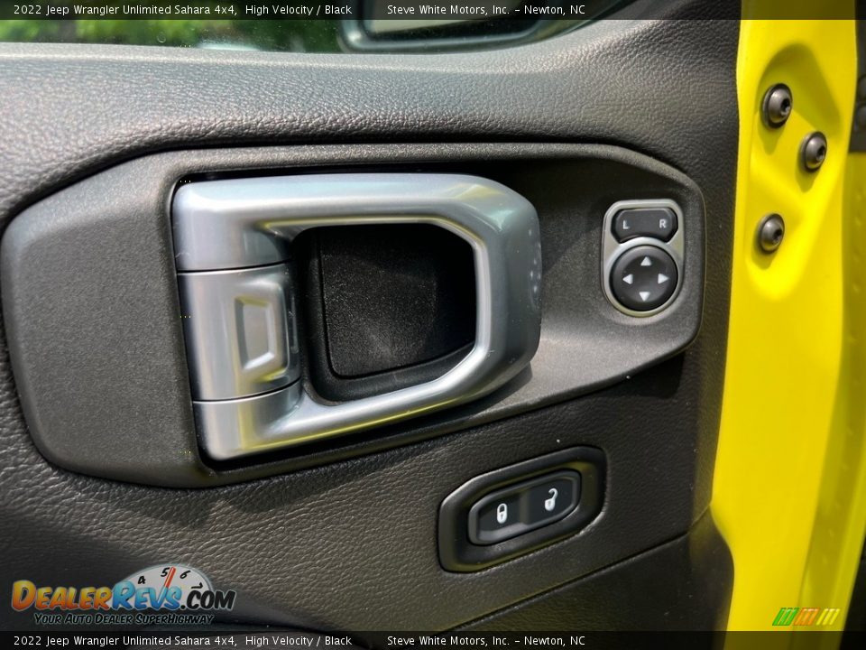2022 Jeep Wrangler Unlimited Sahara 4x4 High Velocity / Black Photo #12