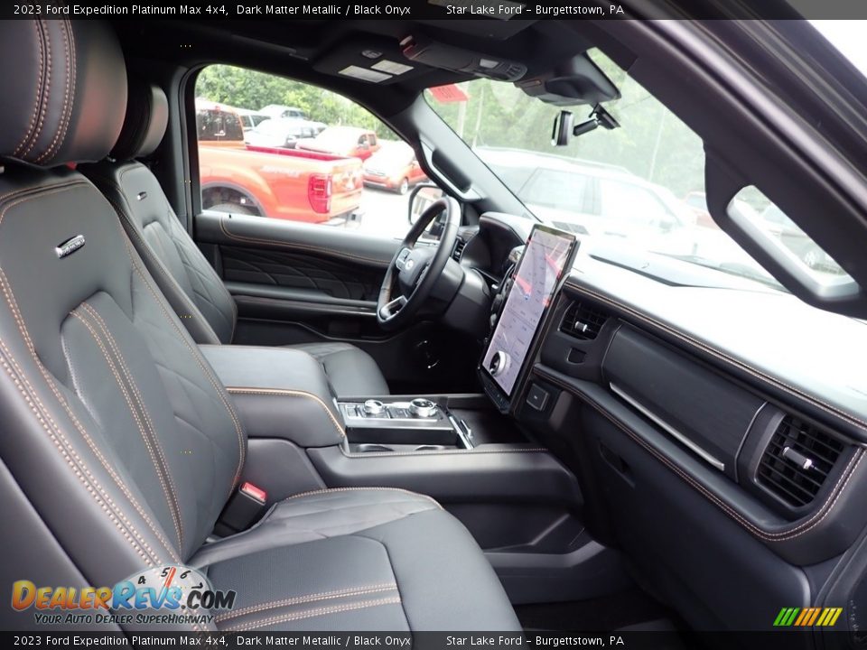 Front Seat of 2023 Ford Expedition Platinum Max 4x4 Photo #9
