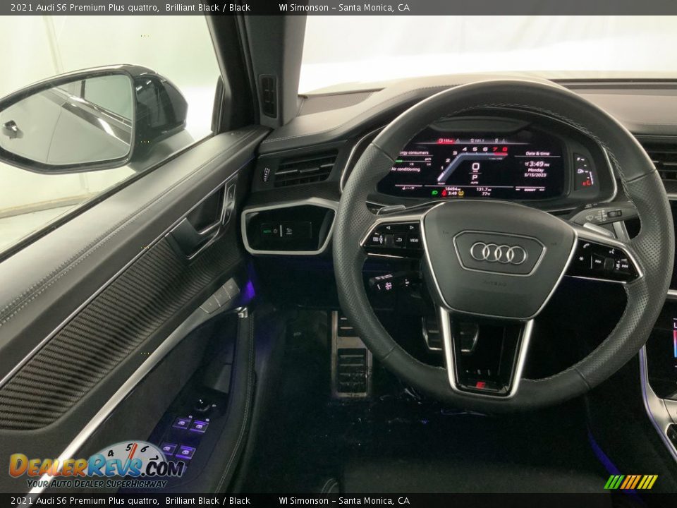 2021 Audi S6 Premium Plus quattro Steering Wheel Photo #24
