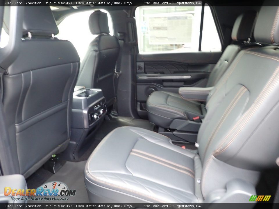 Rear Seat of 2023 Ford Expedition Platinum Max 4x4 Photo #11
