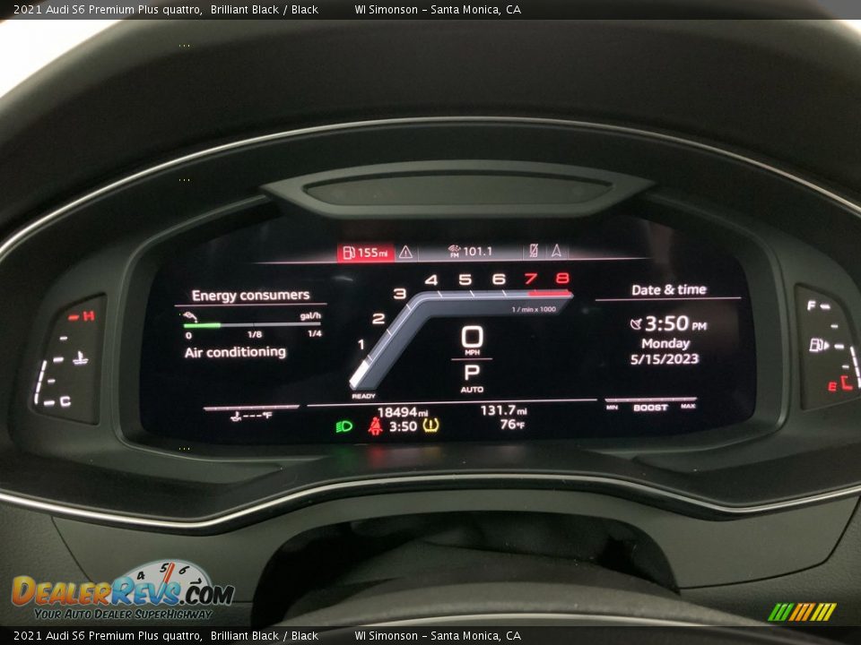 2021 Audi S6 Premium Plus quattro Gauges Photo #29