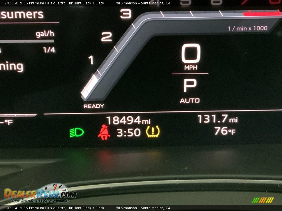 2021 Audi S6 Premium Plus quattro Gauges Photo #30