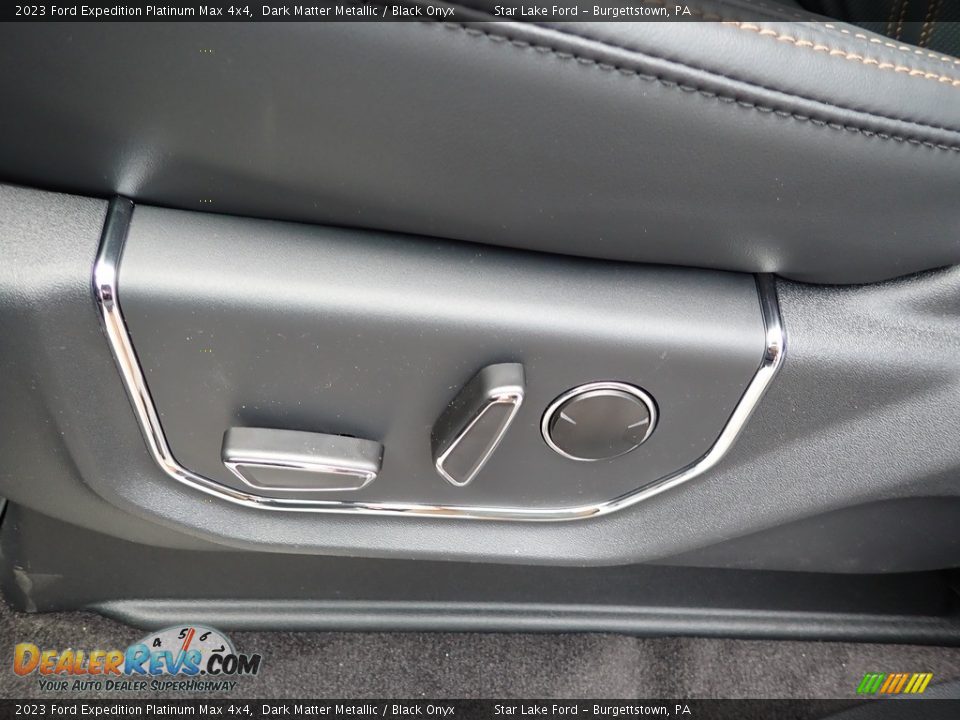 Front Seat of 2023 Ford Expedition Platinum Max 4x4 Photo #15