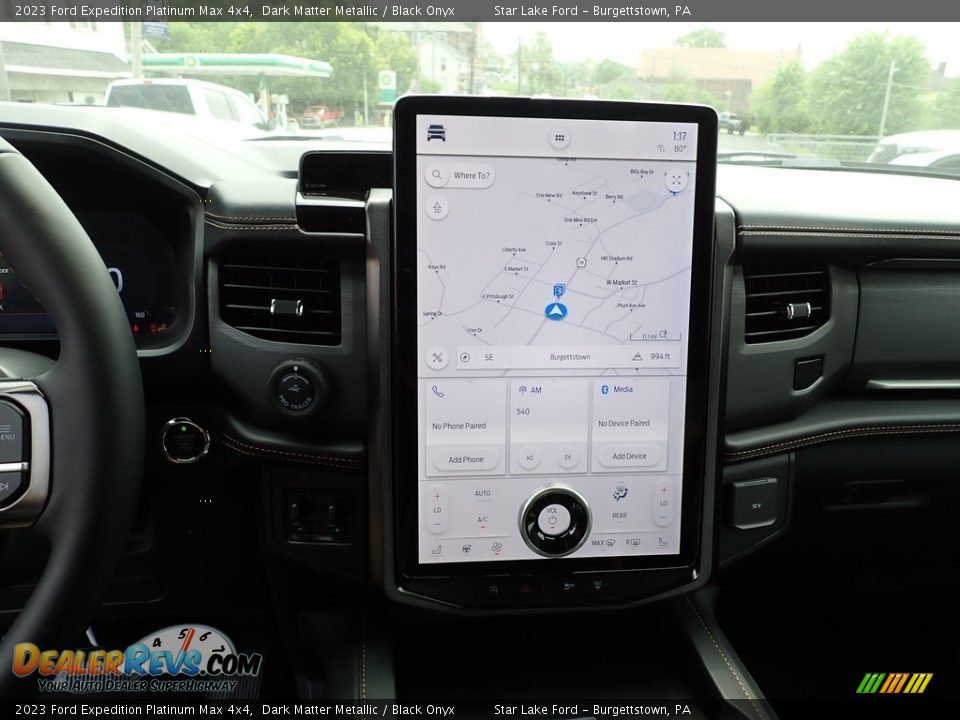 Navigation of 2023 Ford Expedition Platinum Max 4x4 Photo #16