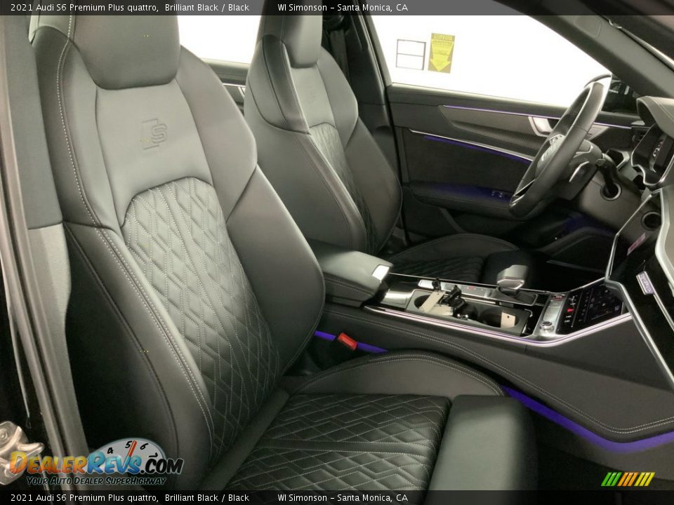 Front Seat of 2021 Audi S6 Premium Plus quattro Photo #33