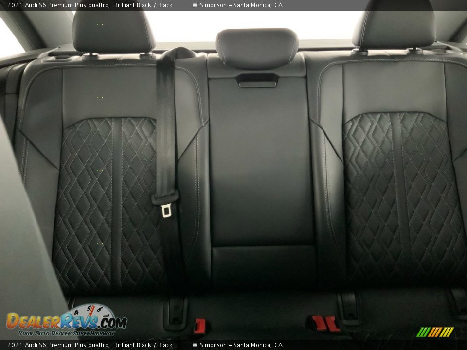 Rear Seat of 2021 Audi S6 Premium Plus quattro Photo #35