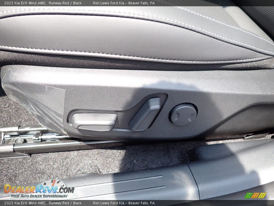 Front Seat of 2023 Kia EV6 Wind AWD Photo #16