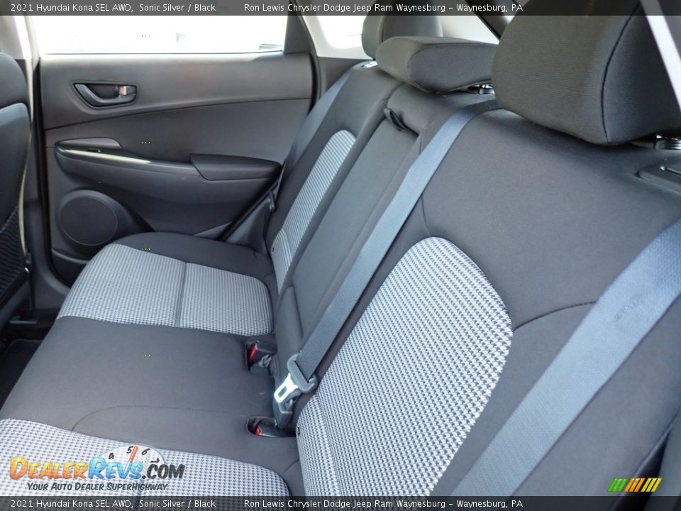 2021 Hyundai Kona SEL AWD Sonic Silver / Black Photo #12